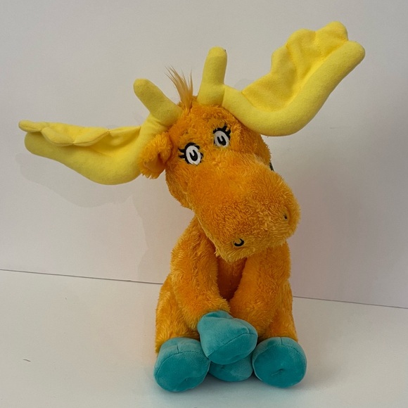Kohls Cares Thidwick The Bighearted Moose Plush Stuffed Animal Toy 10" Dr Seuss - Picture 8 of 8
